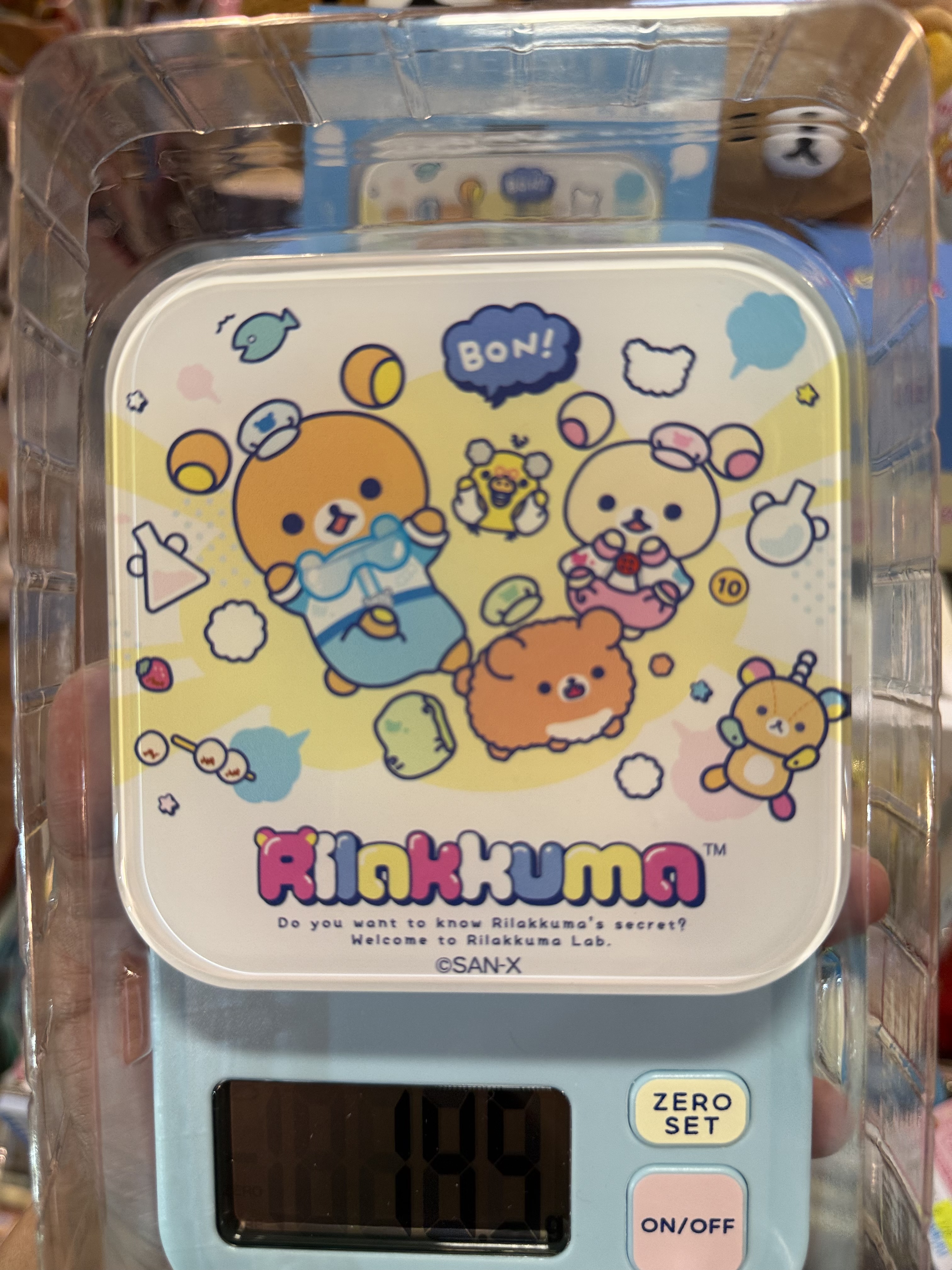 《現貨》全新rilakkuma 實驗室系列電子磅