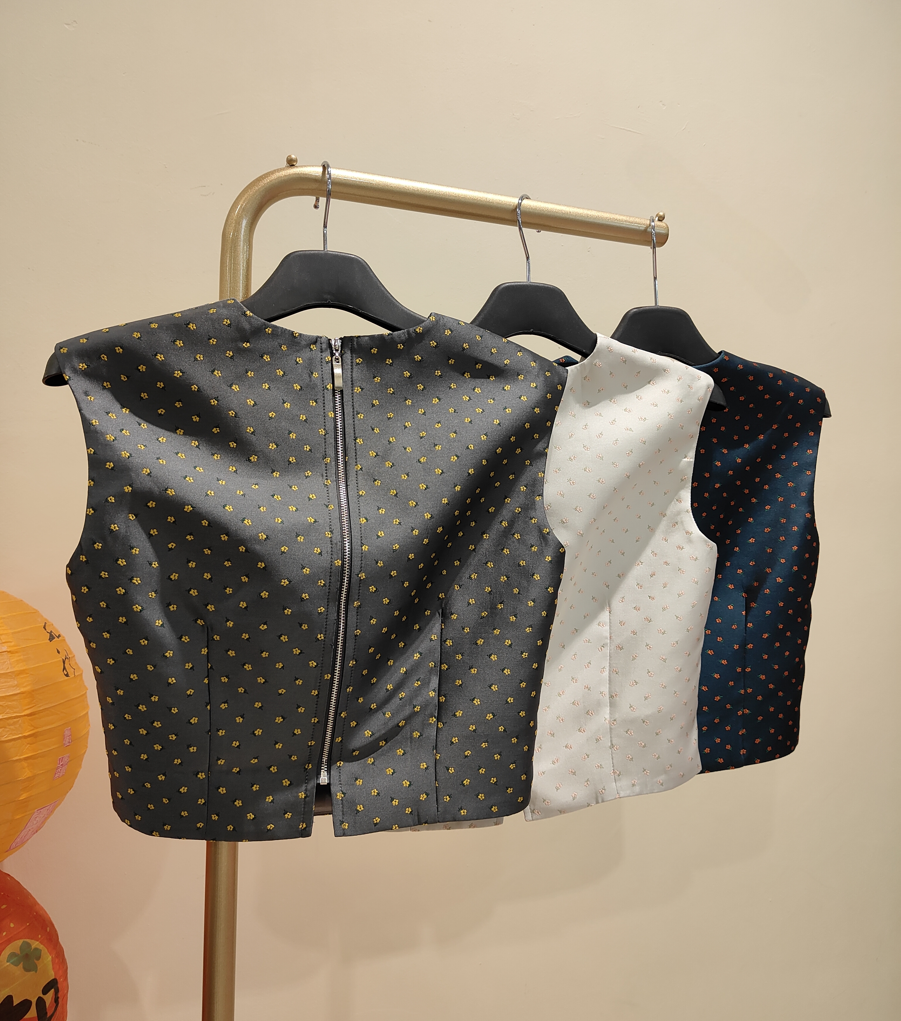 独家翠花圆领上衣 2677