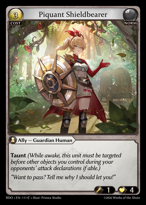 Piquant Shieldbearer / RDO-111 (C)