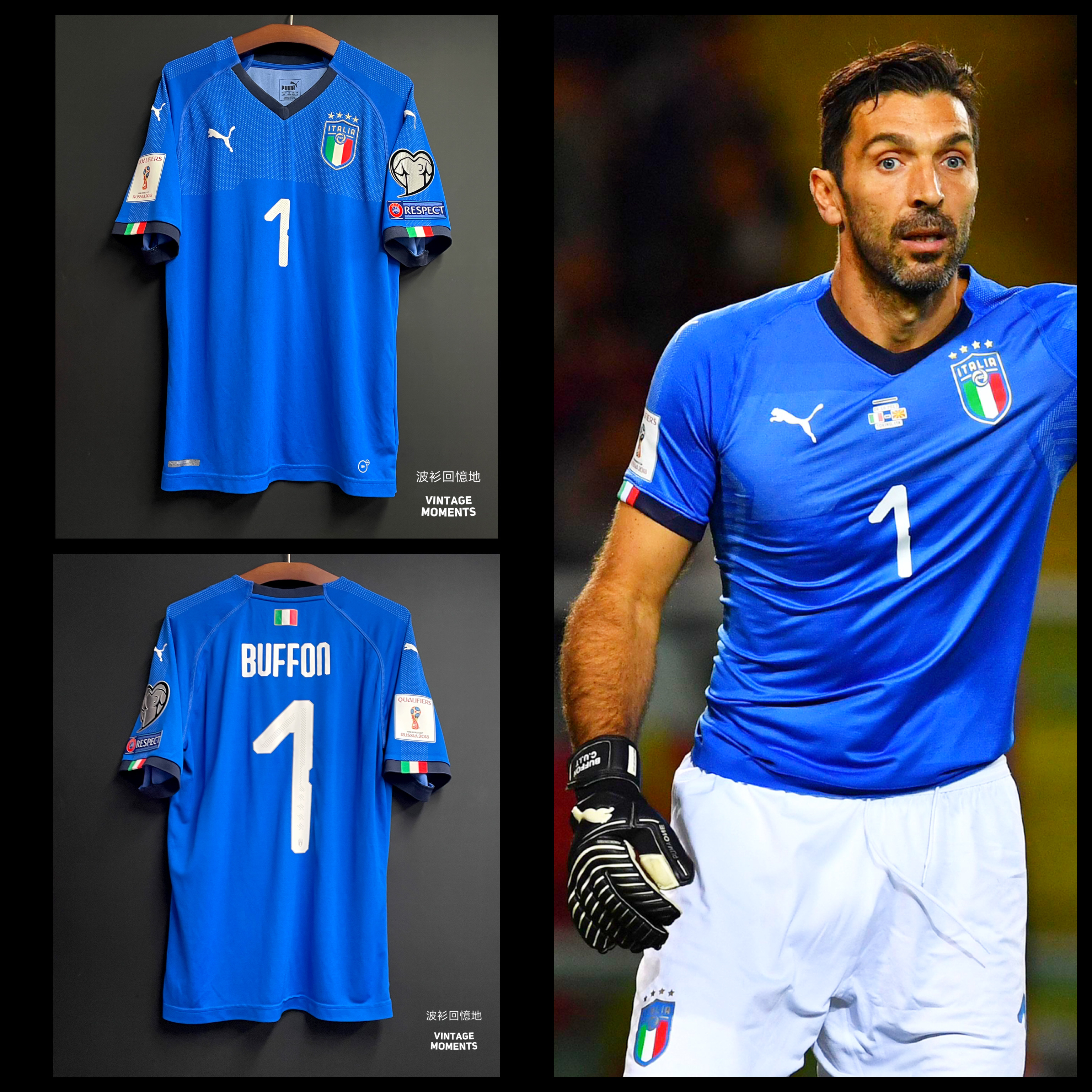 意大利2018龍門 保方 ITALY GOALKEEPER BUFFON 