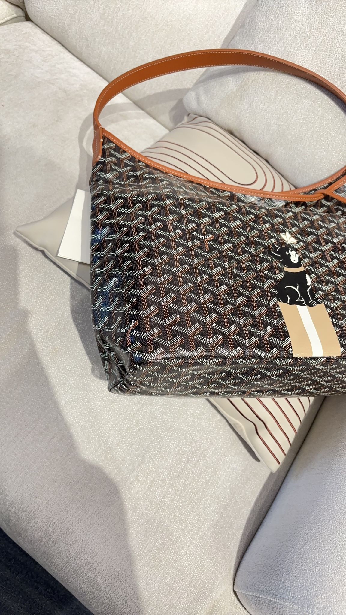 Goyard Hobo Tan 100%Authentic, 98%New✅收據✅Dust bag