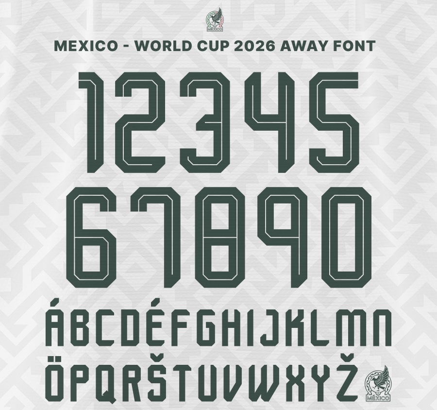 2026世界盃 墨西哥 作客 印字