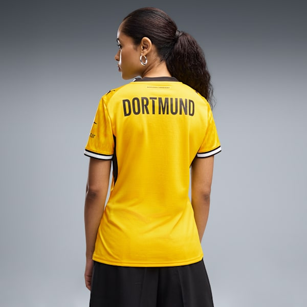 傳承建築靈魂⚽ Puma Dortmund 多蒙特 2026-27 女裝主場球迷版球衣 (可加印字章) 784090_01