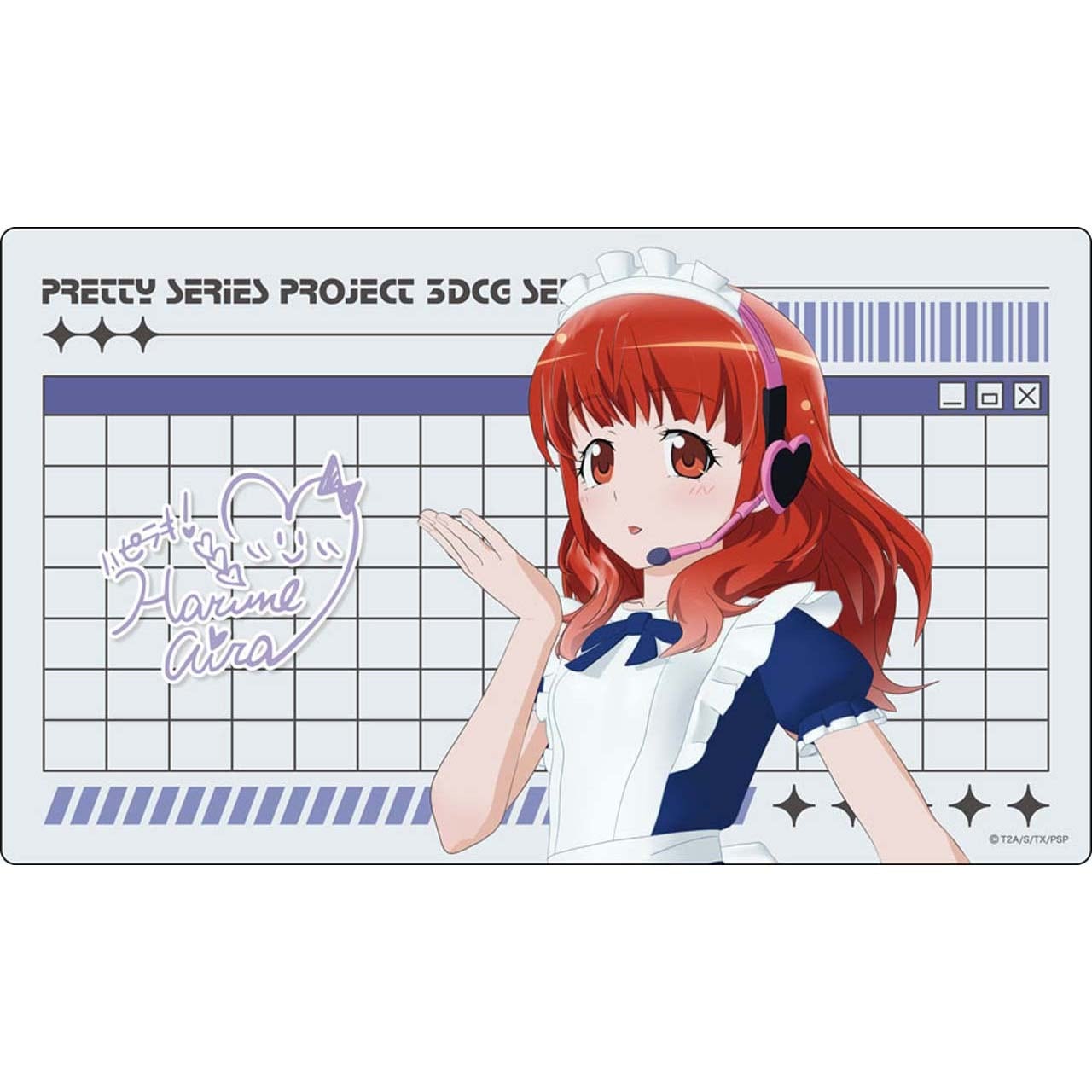 星光少女 極光之夢 3DCG Selection 膠電腦枱墊/滑鼠墊 #P-PIG0246 [GrooveGarage] (PRE-ORDER) [2026/09]