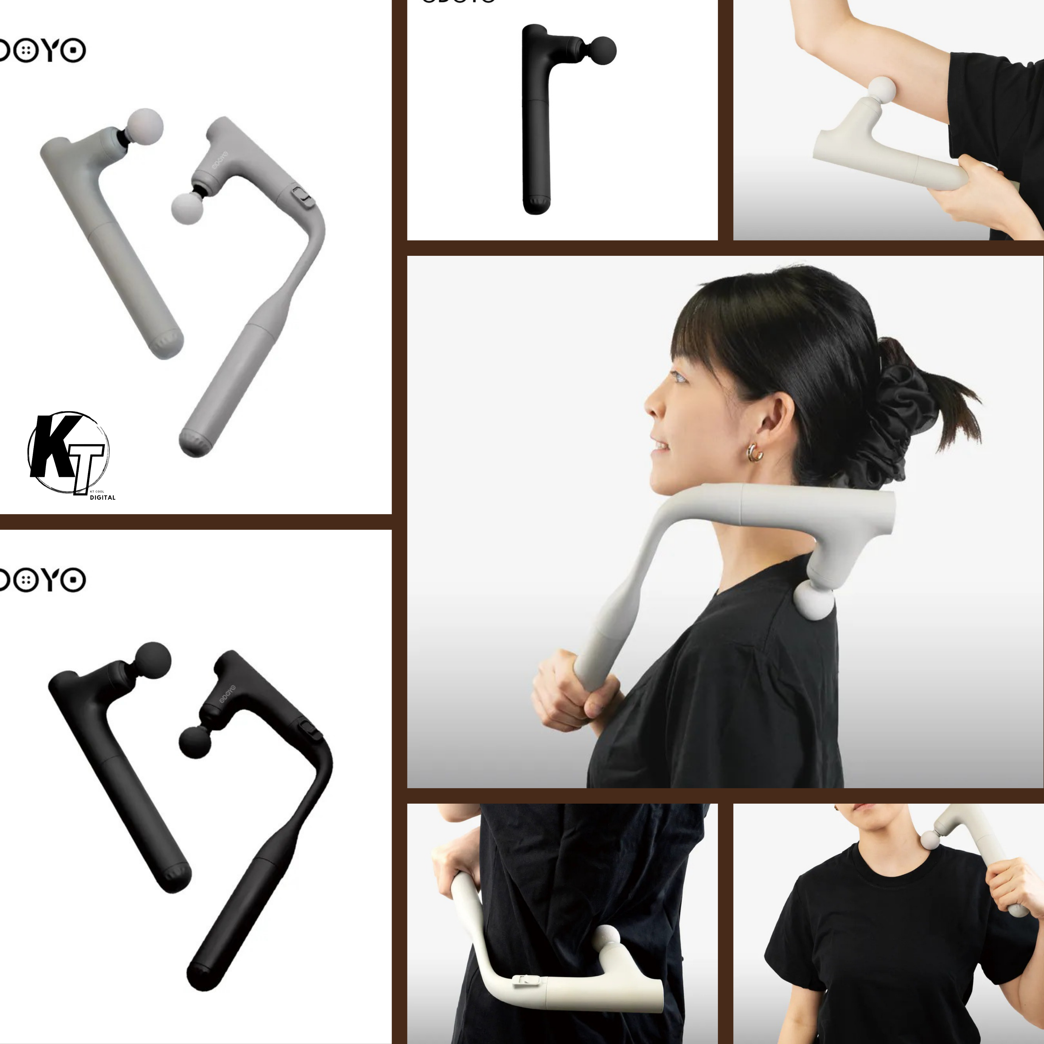 ODOYO Magic Punch Reach 長短兩用按摩槍 行貨 2色