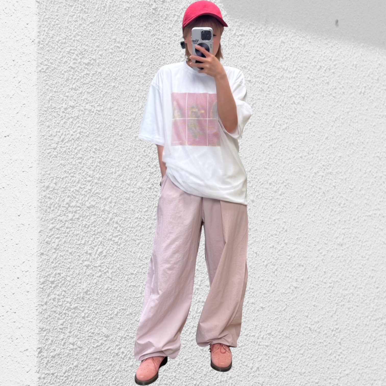 221262側有摺索腳褲