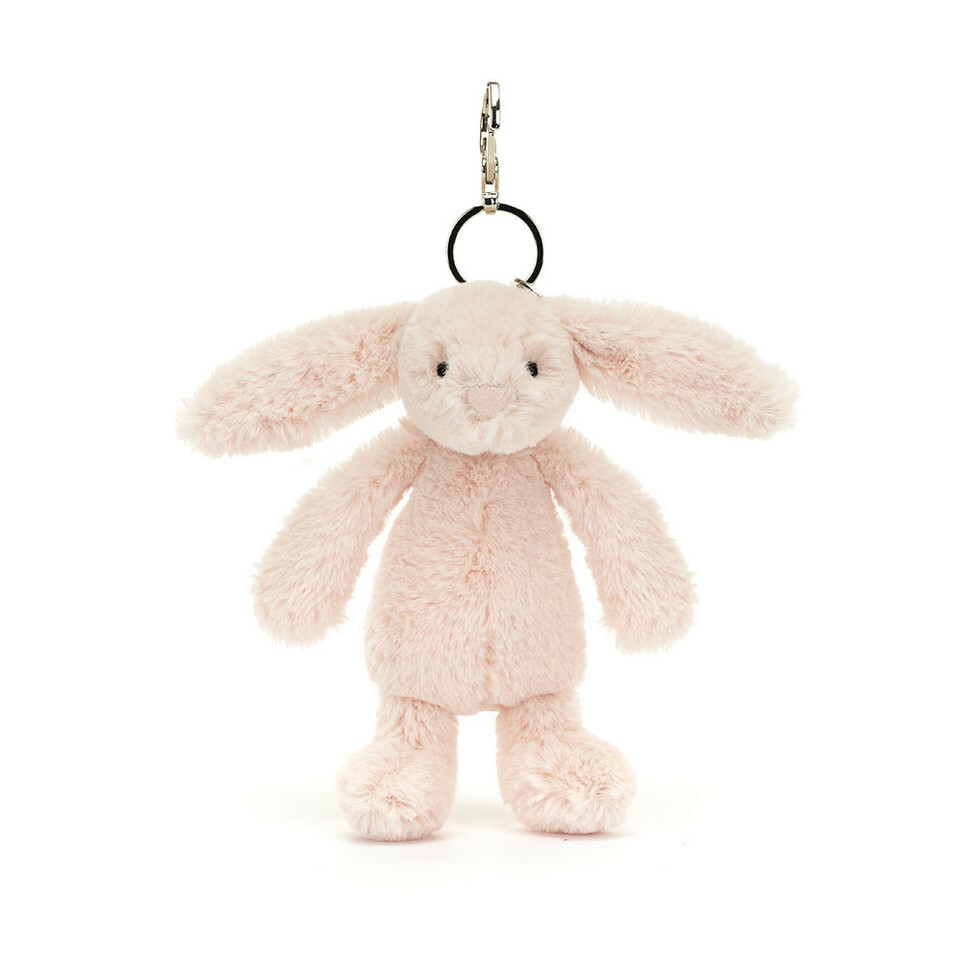 JELLYCAT Bashful Blush Bunny Bag Charm 淺粉紅色兔兔鎖匙扣 (新版)