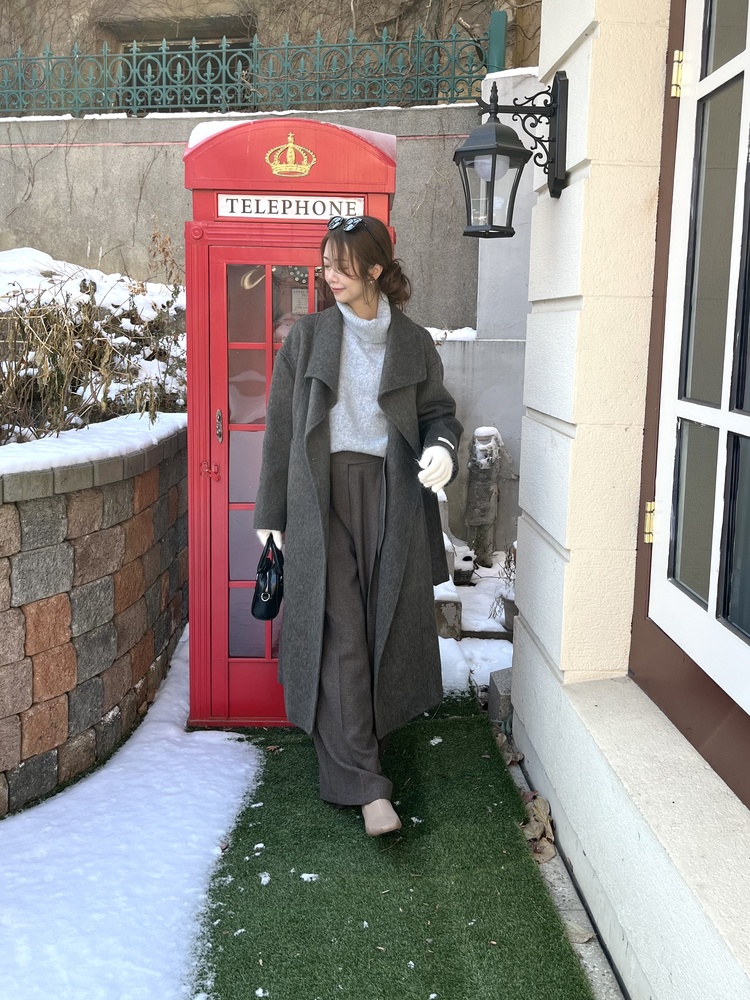 The Souffle Soft Sweater (Blue Grey)