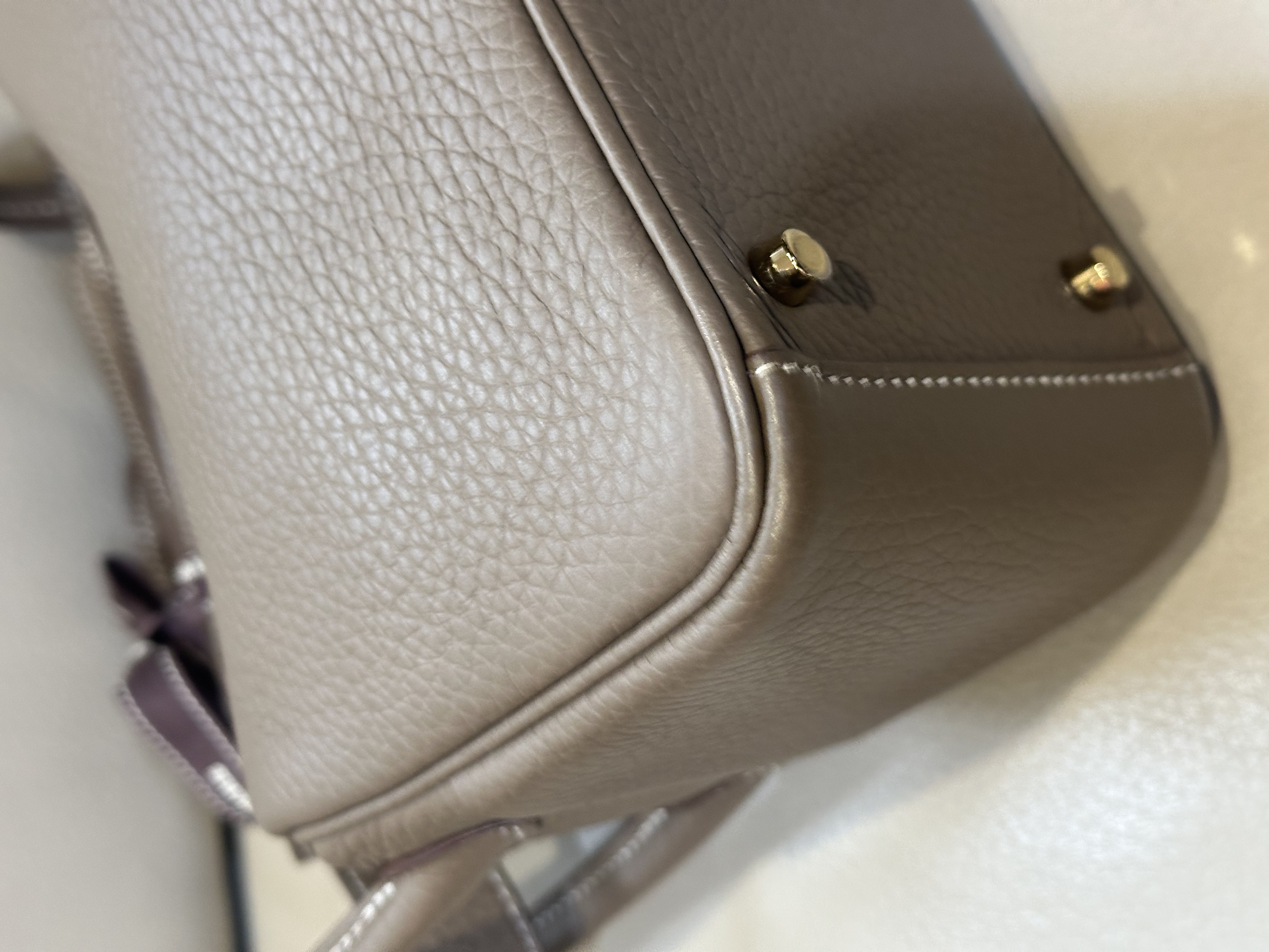 Pre-owned Hermès Mini Lindy bag Stamp B / Product Code: 26040510