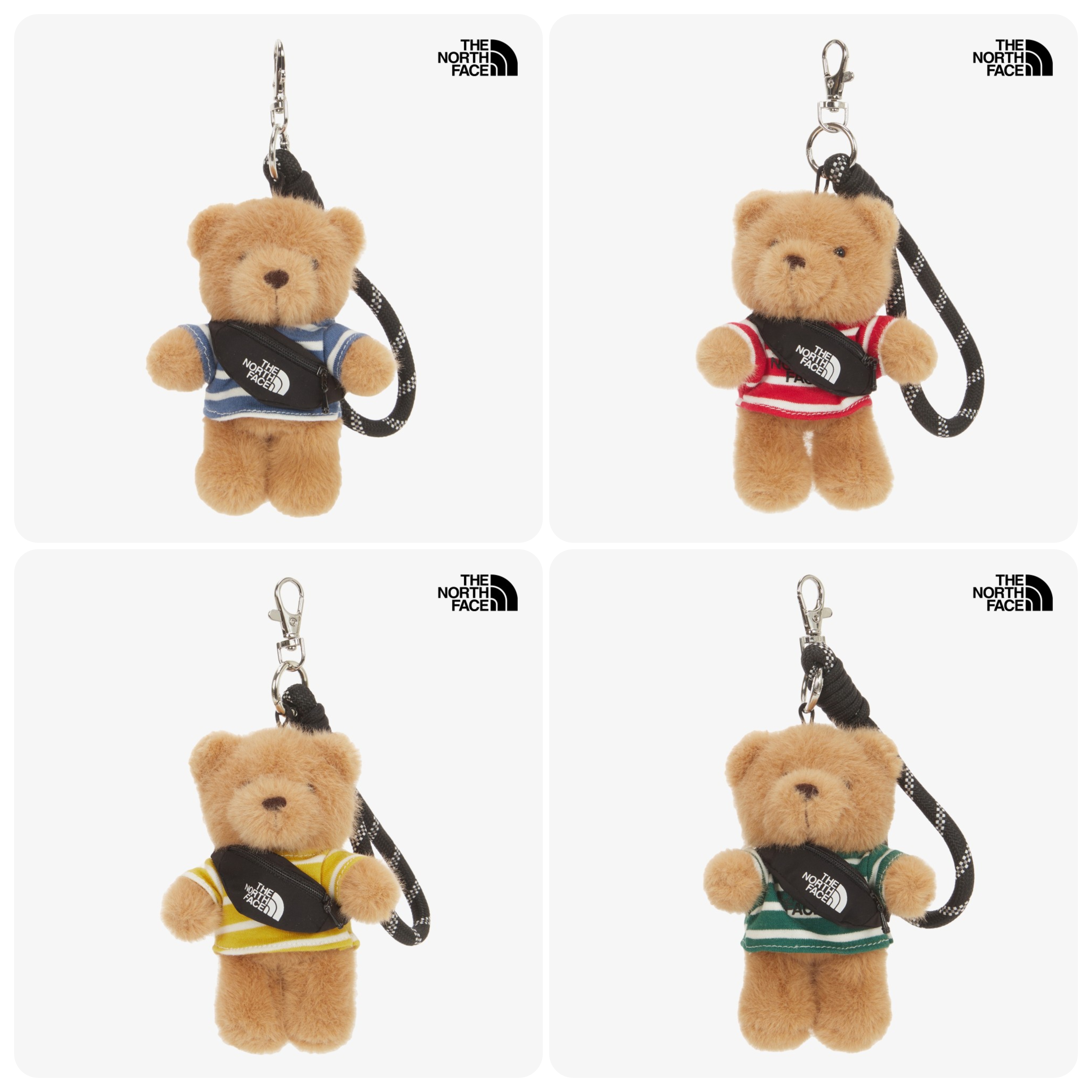 The North Face Mini Bag Bear Keyring