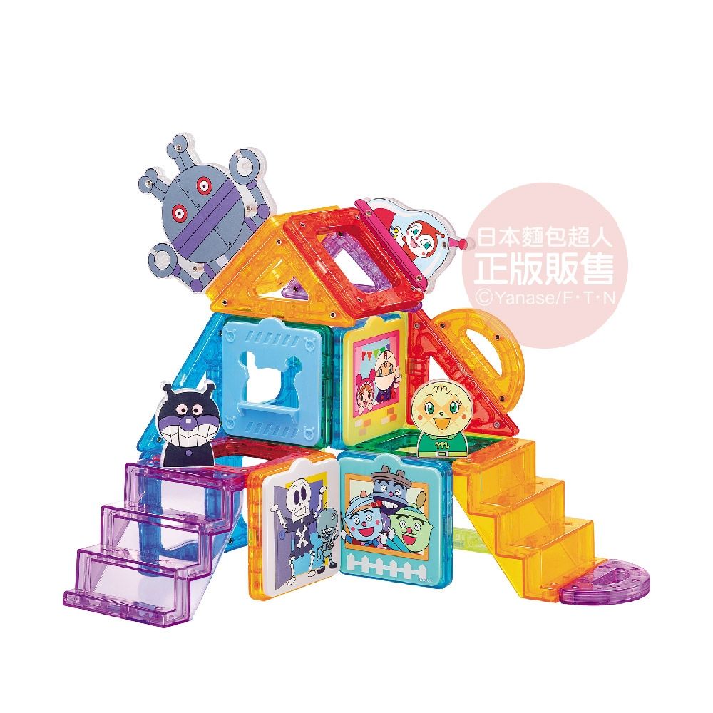 ANPANMAN 麵包超人- 麵包超人 趣味學習拼拼磁貼 DX豪華組(1歲6個月以上)