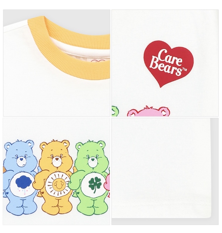 ☀️預訂 韓國直送☀️🇰🇷正版Care Bears小熊印花寬鬆純棉短袖T恤