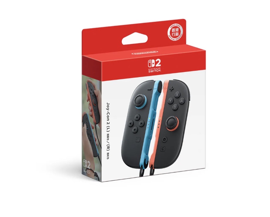 【NS2】【香港行貨】Nintendo Switch 2 JOY-CON 2 L/R ( CG-NEW2JCC )