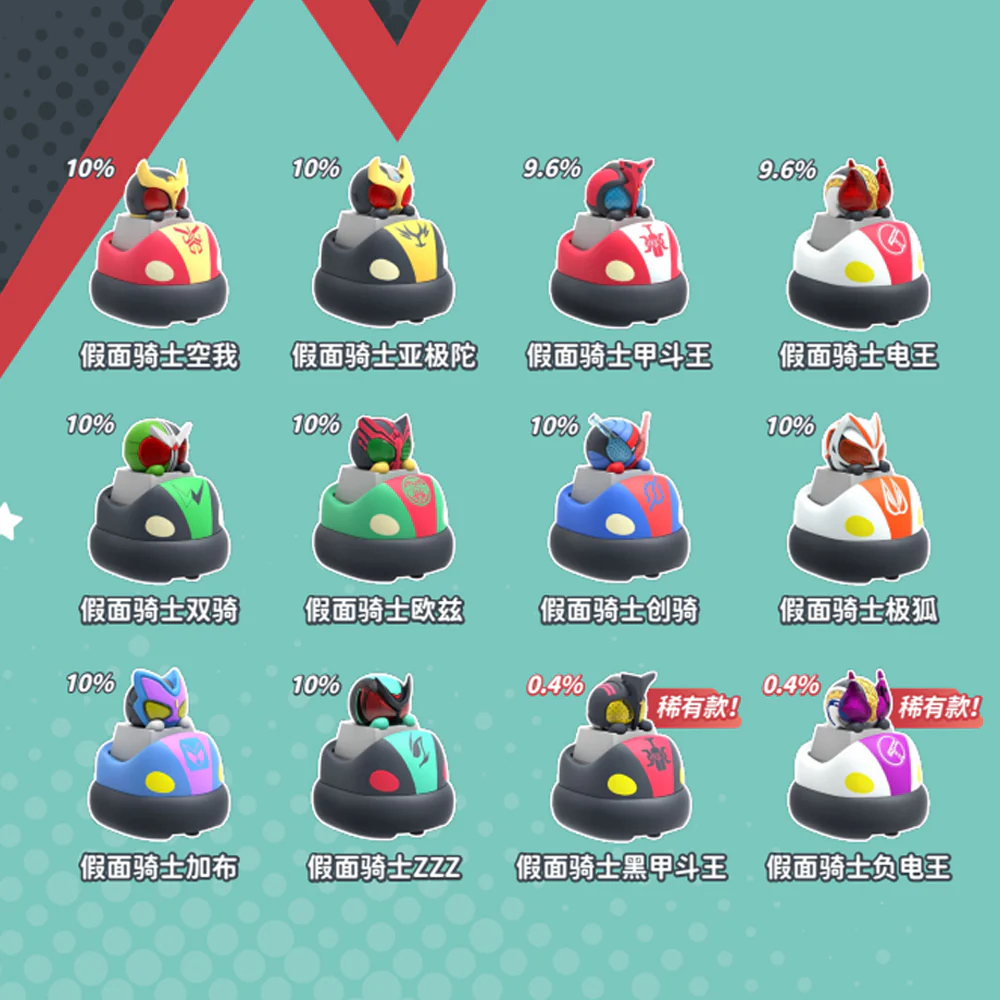 🧲預訂26年4月：WASA  幪面超人 啪啪按鍵帽盲盒（可發光）吊飾 （原盒10件）