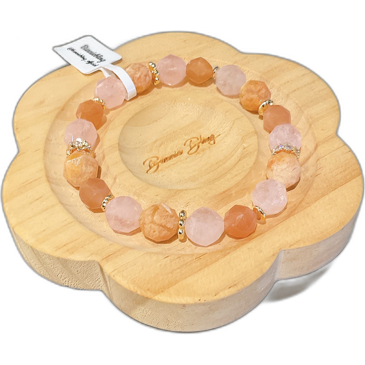 【落櫻暖陽•柔光守護】能量調和手串