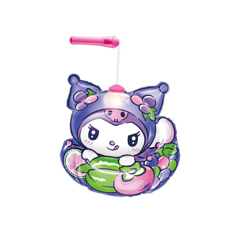 Sanrio Kuromi 酷洛米立體有聲吹氣燈籠 水果造型裝扮｜兒童中秋燈籠｜Sanrio可愛發聲充氣燈籠