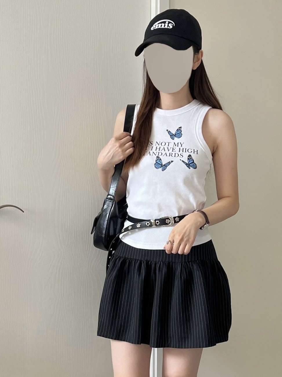 Y2K韓妹蝴蝶背心 現貨