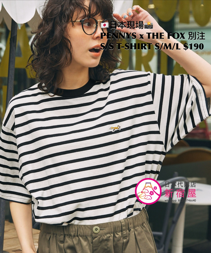 PENNYS x THE FOX 別注 S/S T-SHIRT