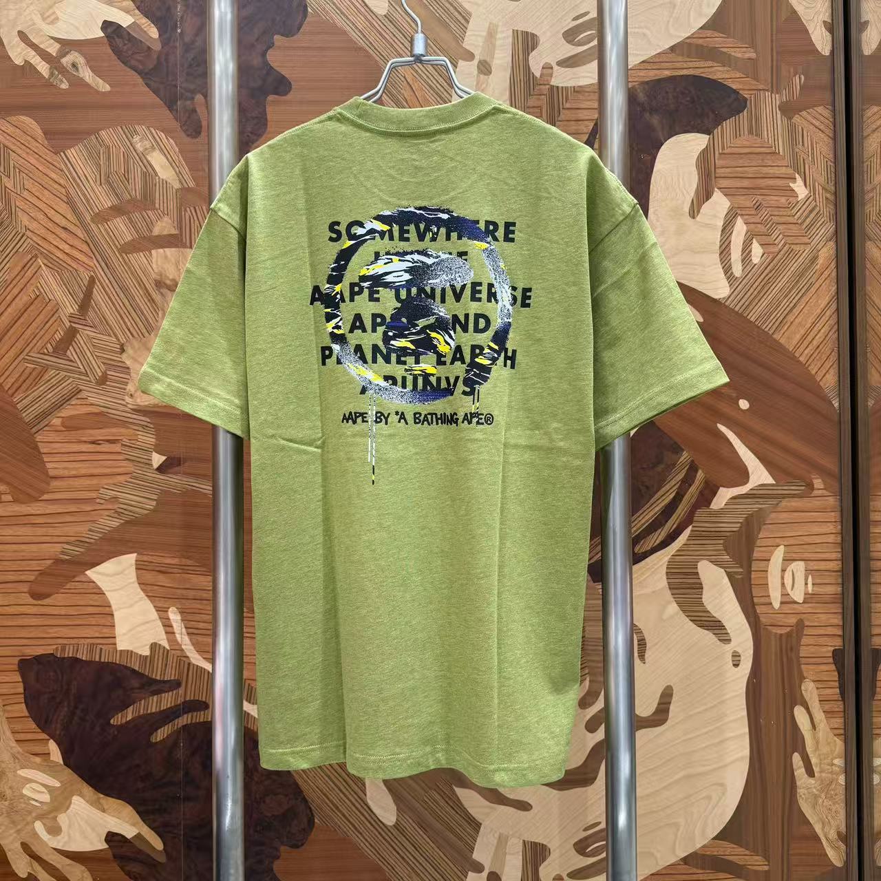 AAPE Relaxed fit AAPEUNVS graphic tee (1839) 寬鬆版