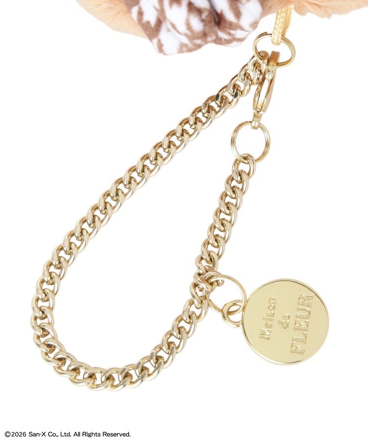 🎀【預訂】Maison de FLEUR × RILAKKUMA 茶小熊公仔掛飾