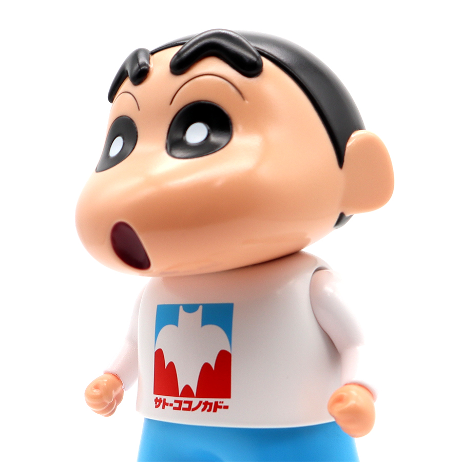 SOFVIPS 小新 野原新之助 サトーココノカドーver. 限定 SOFUBI 日版 搪膠