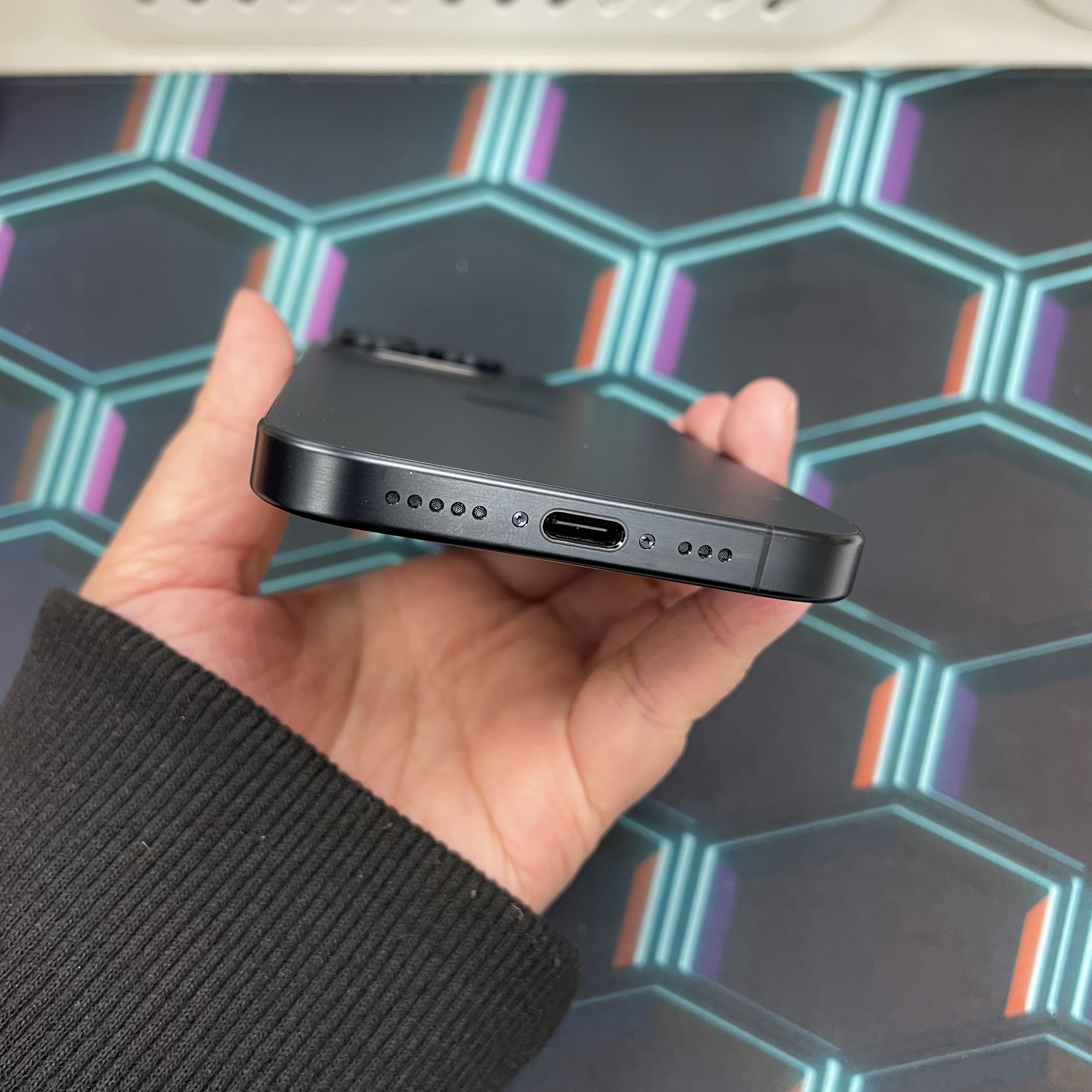 *6429 15 pro 完美機 256GB 電88 藍色 blue