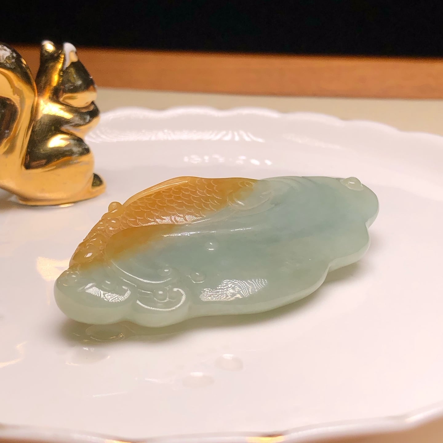 如魚得水手把件