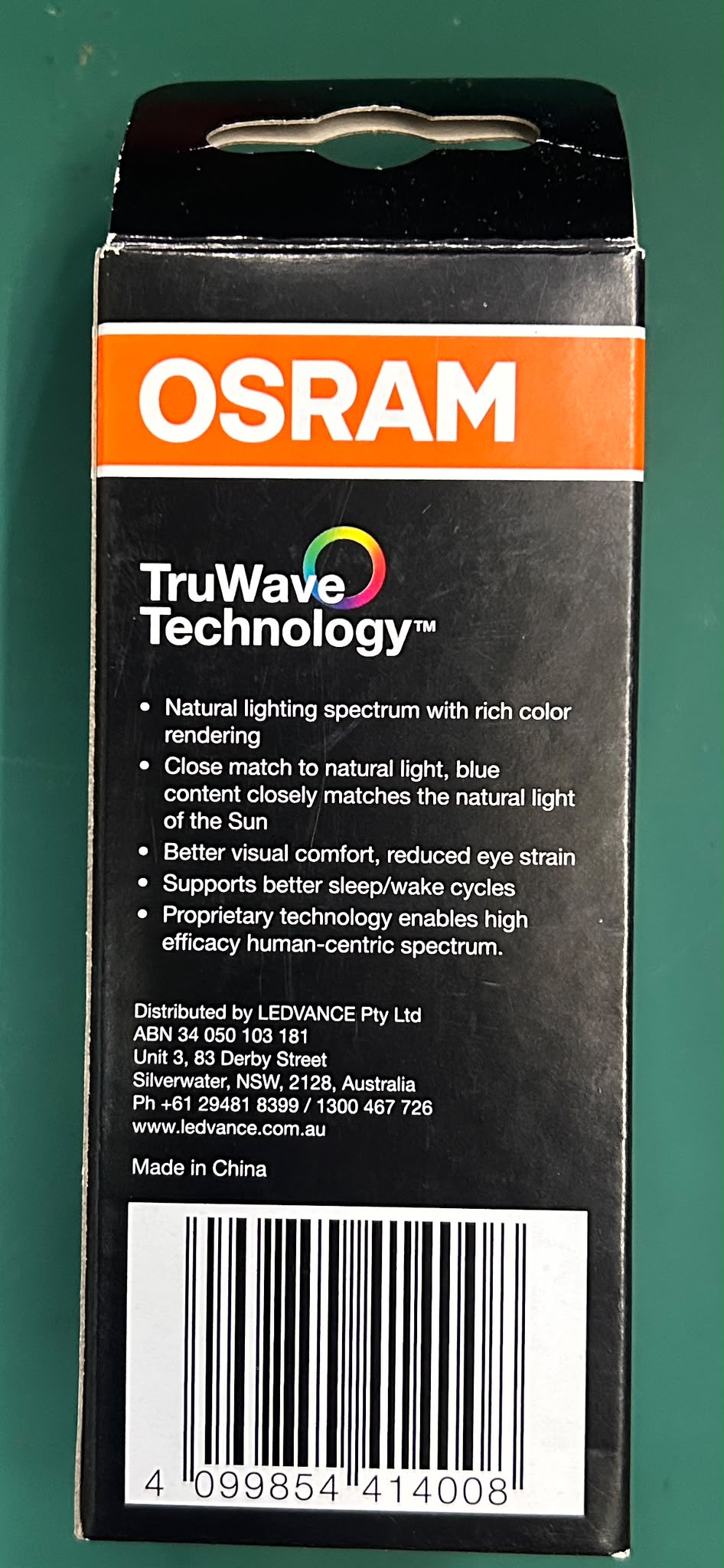 OSRAM LED BULB 3.4W Warm White 2700ke E27 AC68246