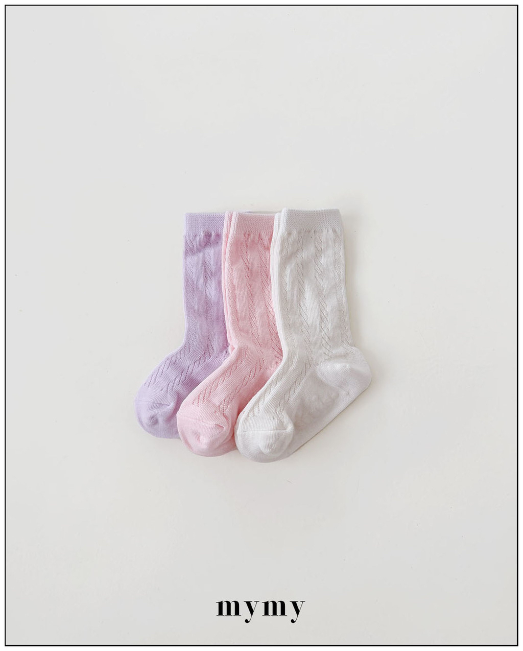 My socks | Anemone set of 3 (ACC) size M160-180