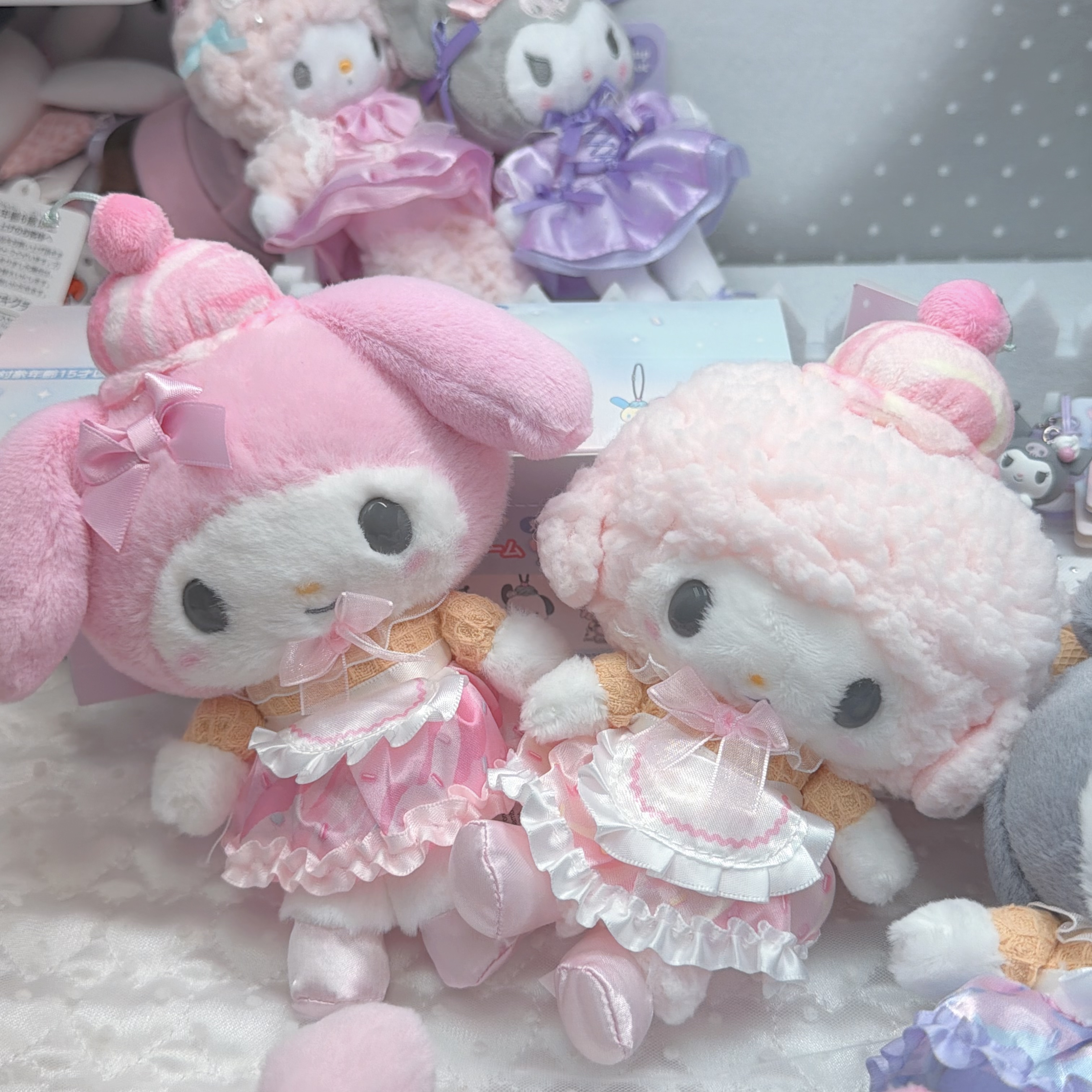 Sanrio 雪糕系列 吊飾 心心扣