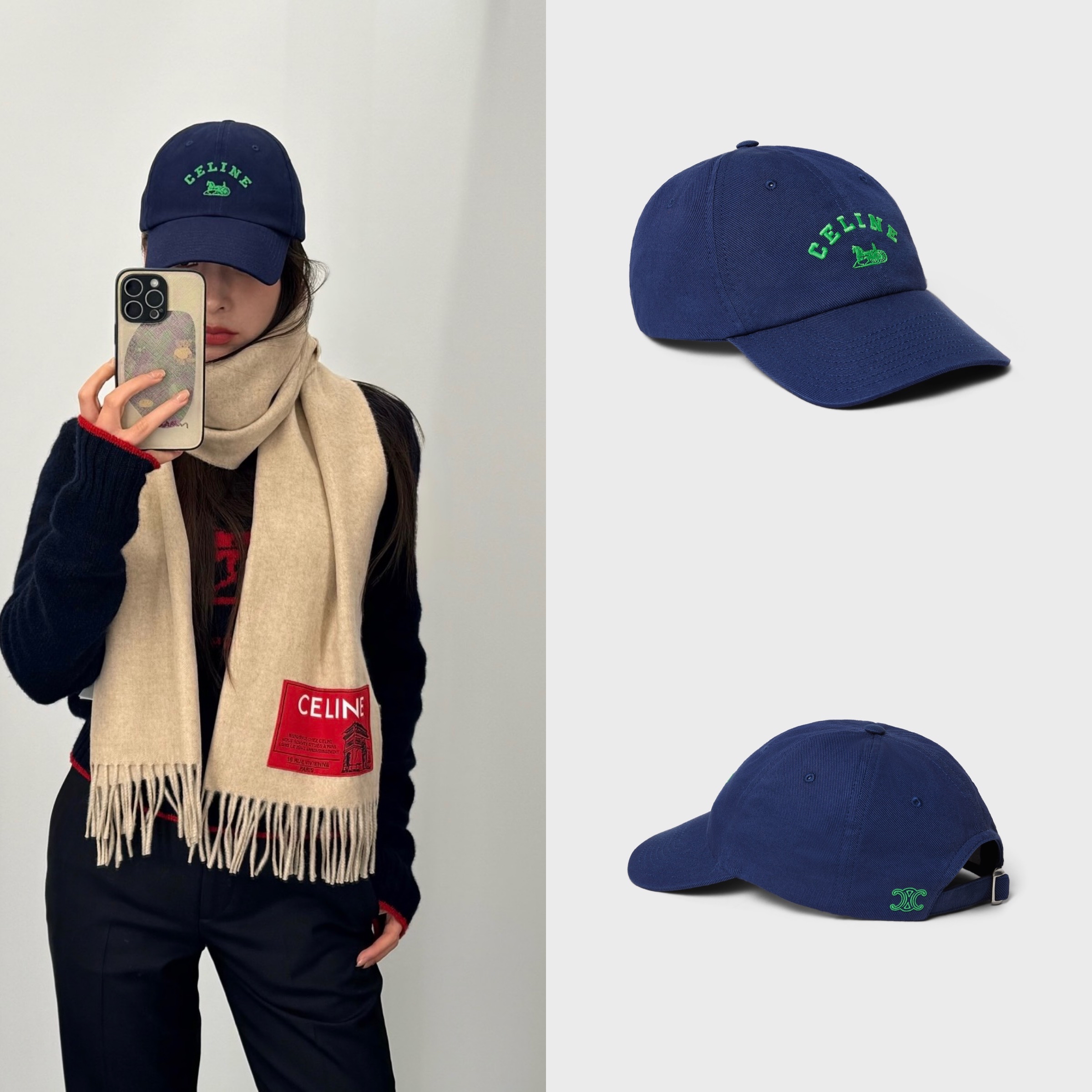限時優惠✨訂貨🍒Celine  Cap    Size S 57cm M 58cm L 59cm