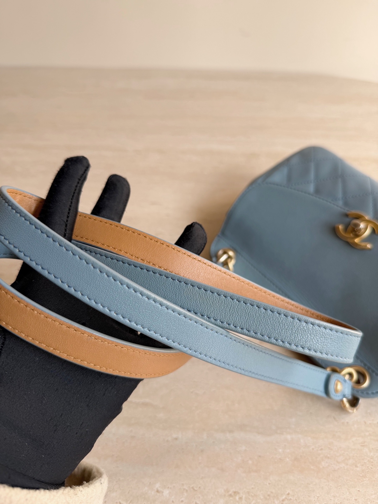 【預訂貨品】Chanel藍色元寶包