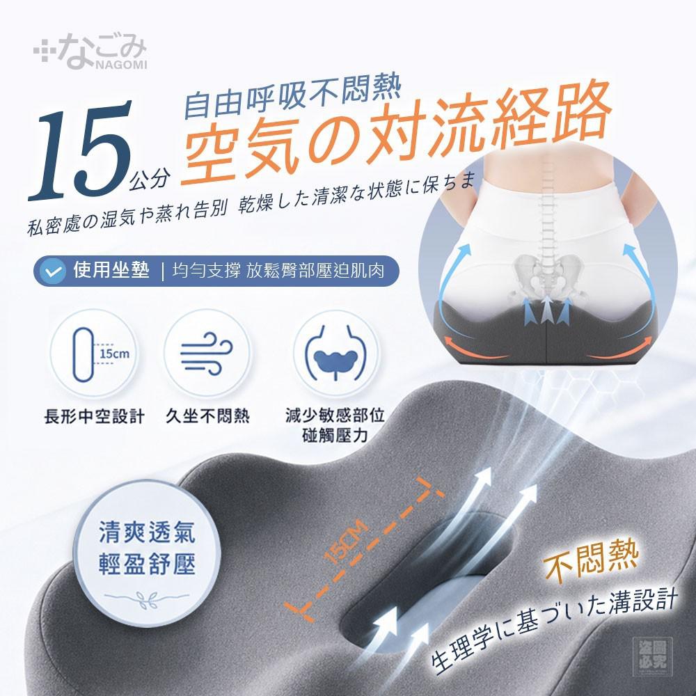 ＜限時預購＞日本なごみ 久坐救星 護腰美臀零壓感坐墊 TW260625L03 《29/6截單，預計9月下旬到港》