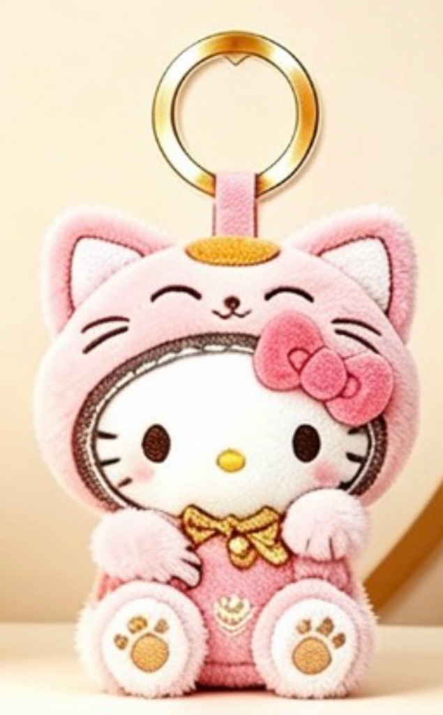 ［12月尾到貨] 12月新款Sanrio 招財貓公仔掛飾系列