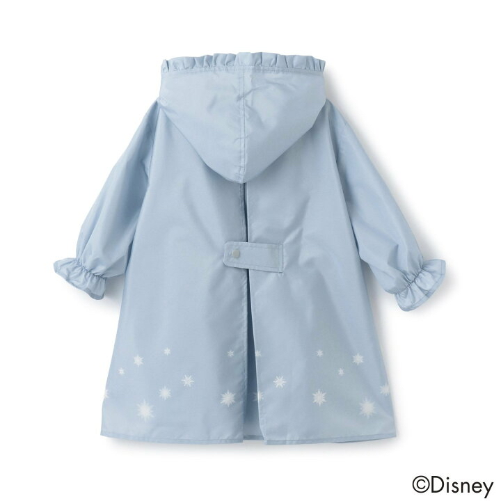 🇯🇵預訂 日本直送🇯🇵Petit Main x Disney公主系列兩色絲帶花邊雨衣連袋