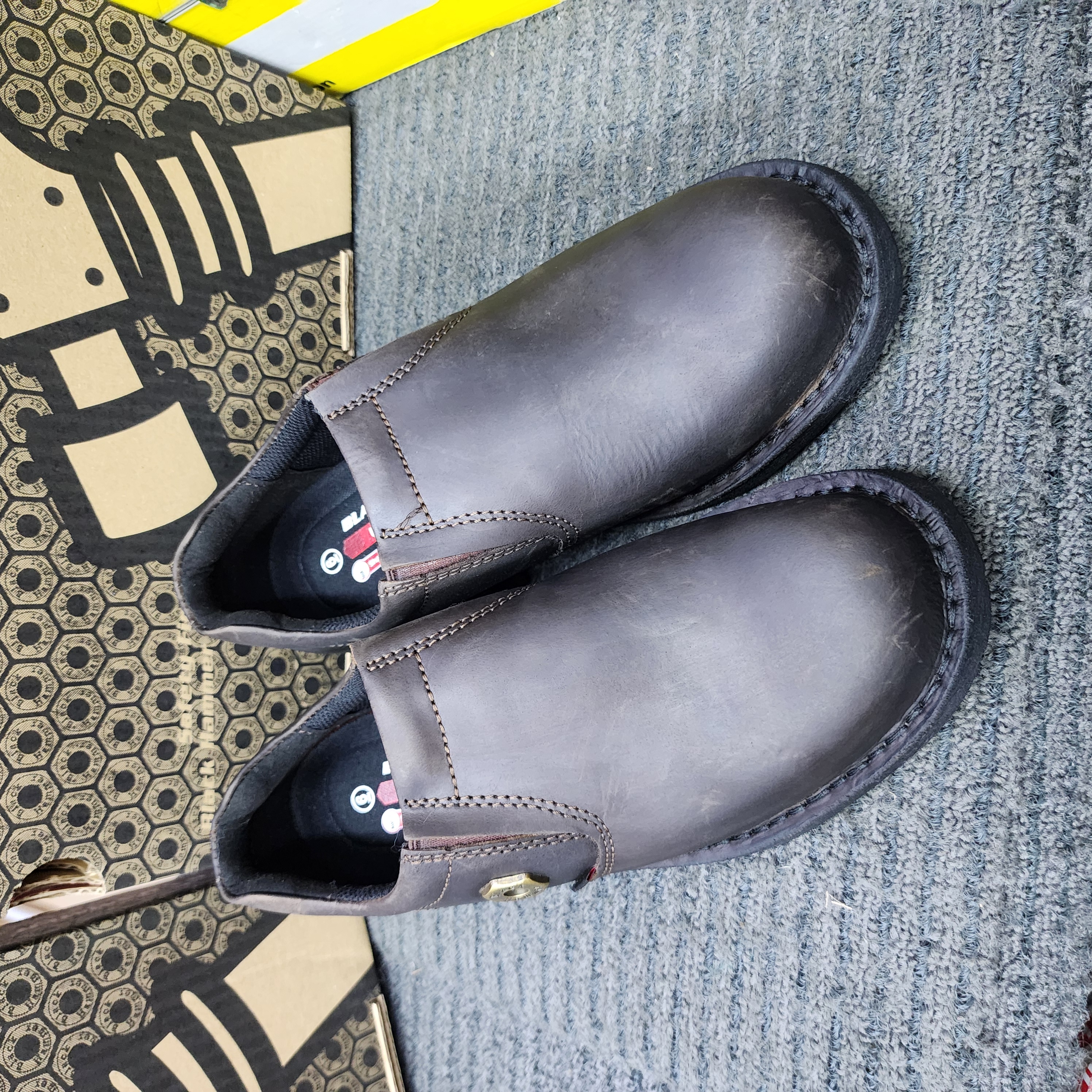 Black Hammer 4000 BH 4659 Series Low cut Slip on Safety Shoes Kasut Keselamatan