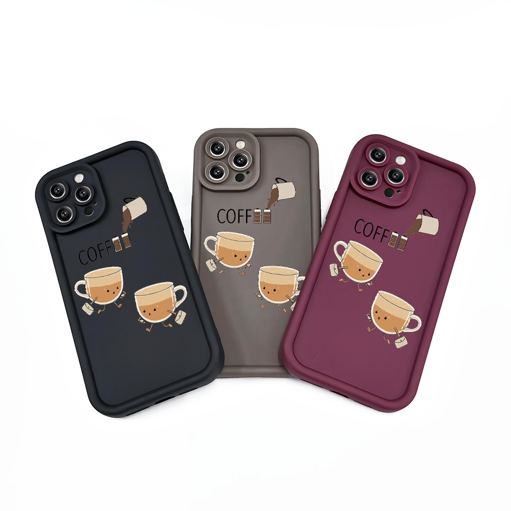 TPU DESIGN CASE PHONE FOR SAMSUNG - DESIGN COFFEE B