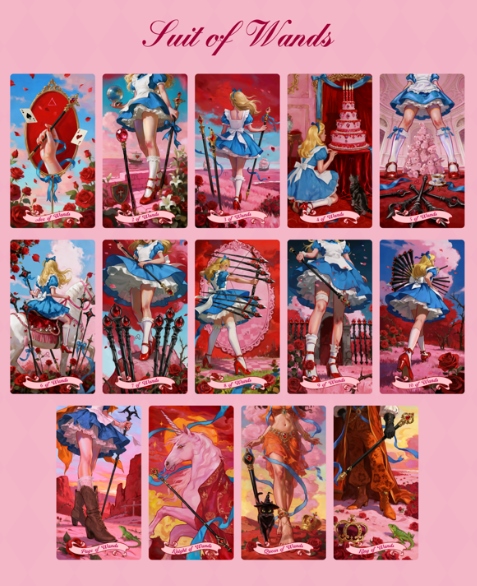 Scarlet Alice Tarot