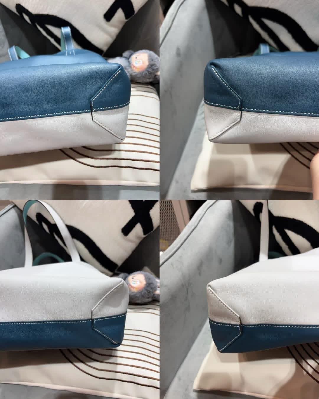 Hermes double sens 28 tote bag STAMP T  100%Authentic ,98%new ✅dust bag 