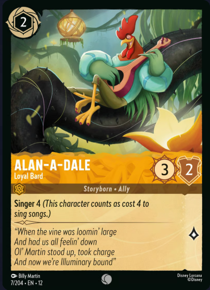 7/204 Alan-a-Dale – Loyal Bard C