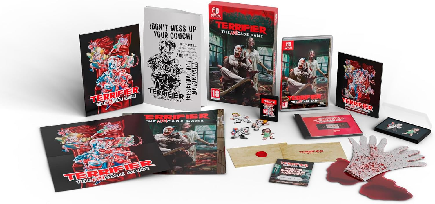 PS5 劊樂小丑【限定版】Terrifier: The ARTcade Game【Limited Edition】英文  (英文封面) PS5-4175