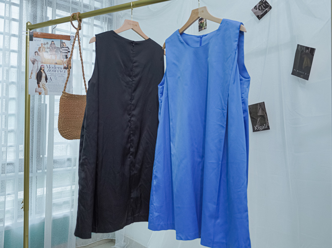 Sleeveless A-Line Dress ‖ 无袖A字连身裙 KR029003