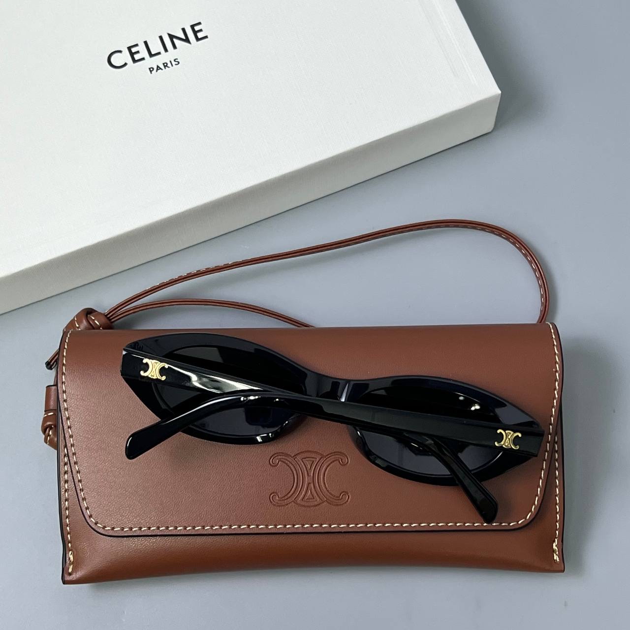折扣✨新款🆕訂貨🍒 Celine Triomphe mini 02 太陽眼鏡