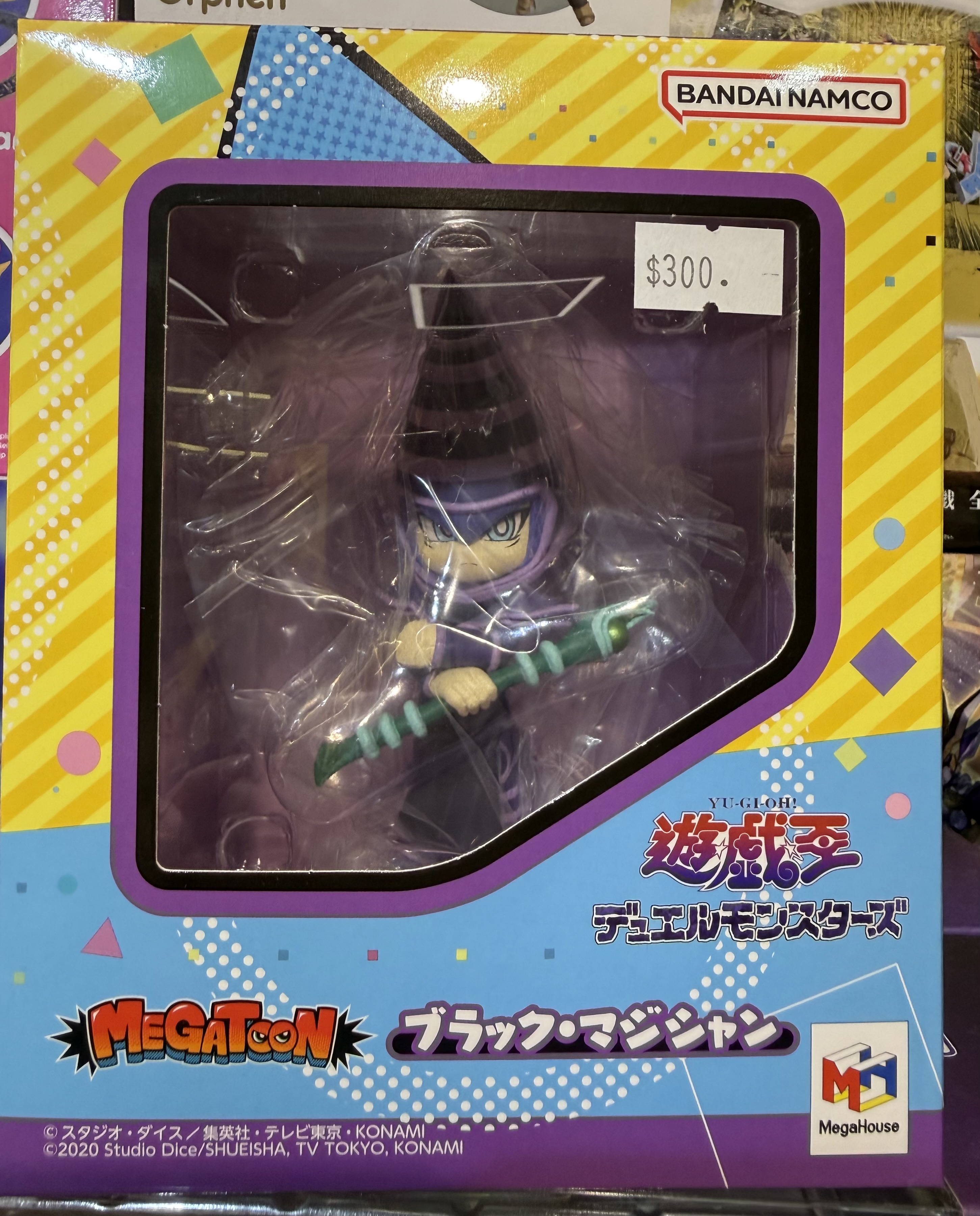 MegaHouse MEGATOON 遊戲王 怪獸之決鬥 黑魔導 公仔