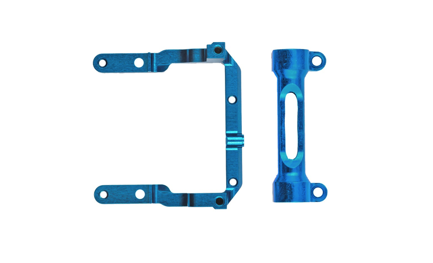Team Associated RC28R Rear Pod and Axle Carrier Set 藍色 21627