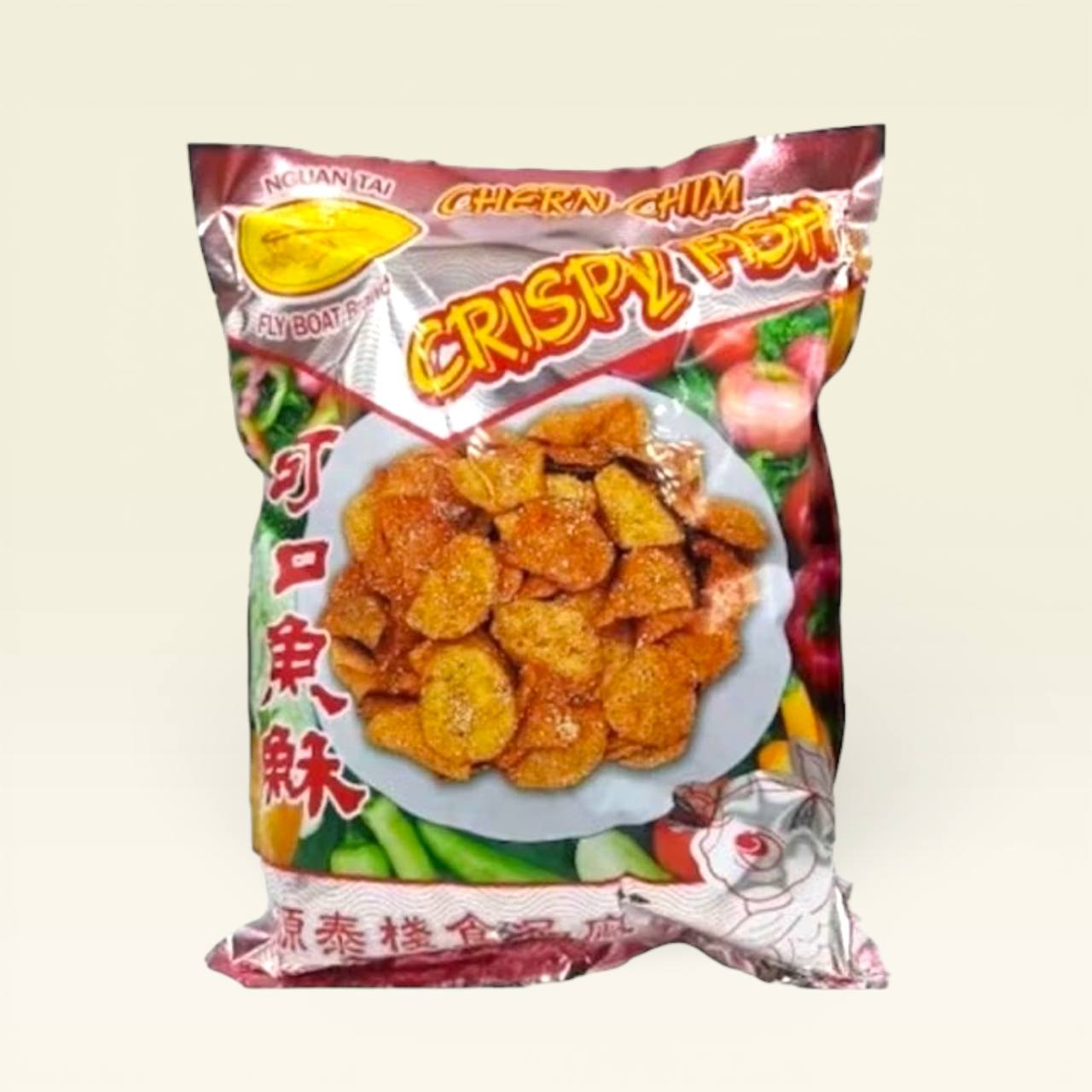 【280g】Chern-Chim Satay Crispy Fish Keropok Ikan Satay