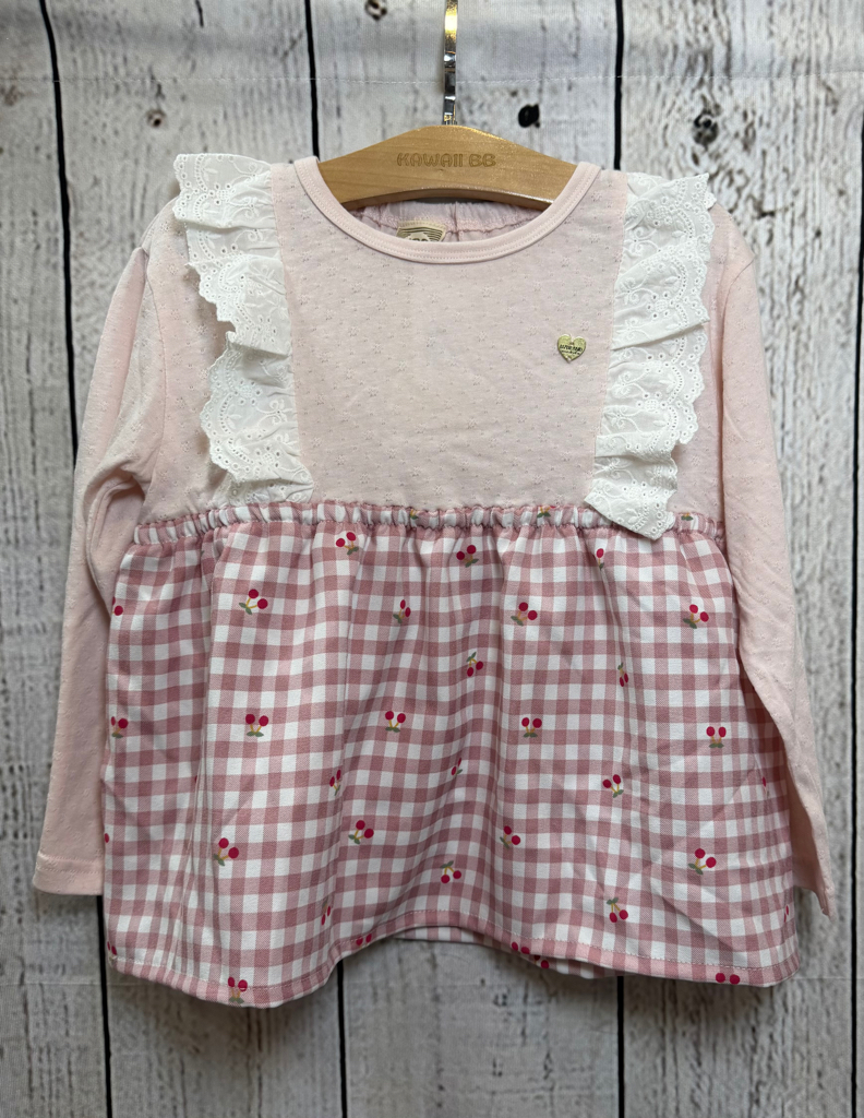 <門市新貨現貨🆕>Uzuland車厘子lace長袖衫春裝2026(261182)