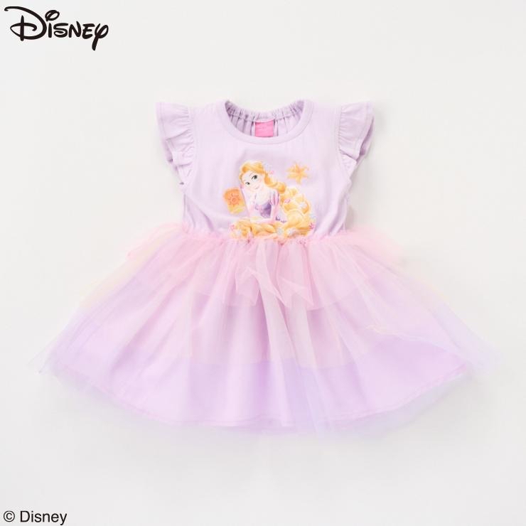 🇯🇵限時預訂 日本直送🇯🇵長髮公主印花薄紗荷葉邊連身裙