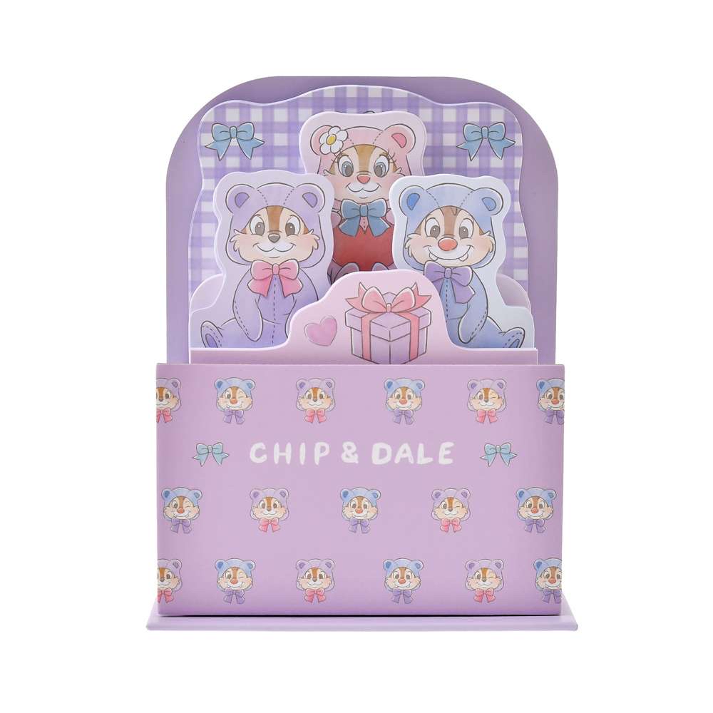 ✈️日本直送🇯🇵預訂🛍日本迪士尼DISNEY Chip & Dale COLLECTION - Chip & Dale, Clarice Memo Pad