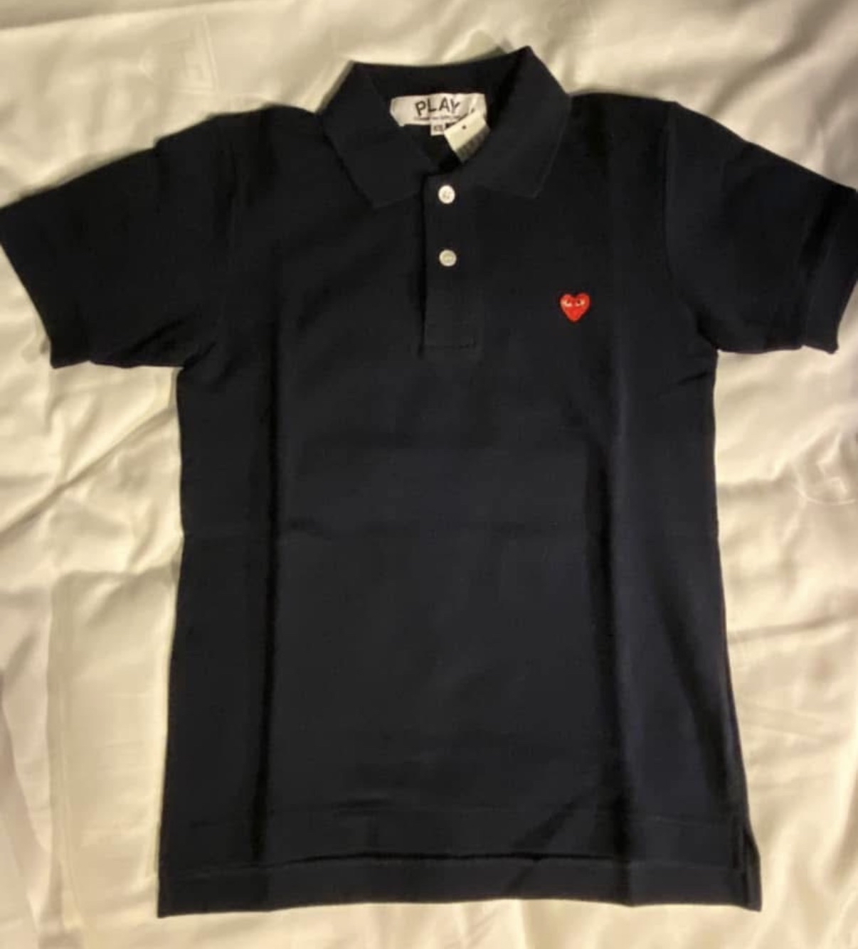 日本🇯🇵play 心心tee 經典短袖polo tee
